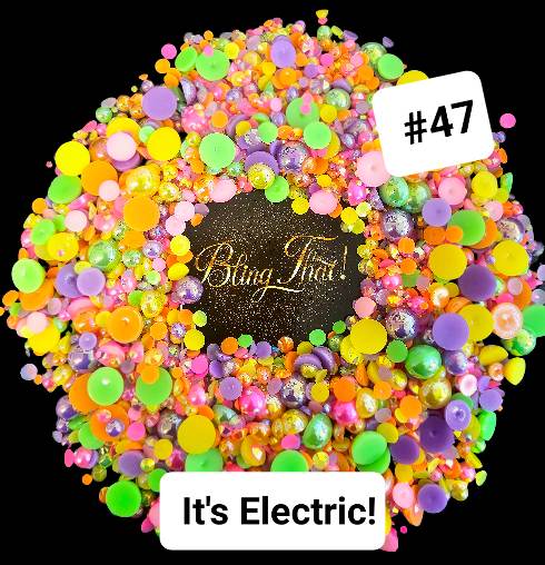 It's Electirc #47 Pearl Rhinestone Mix