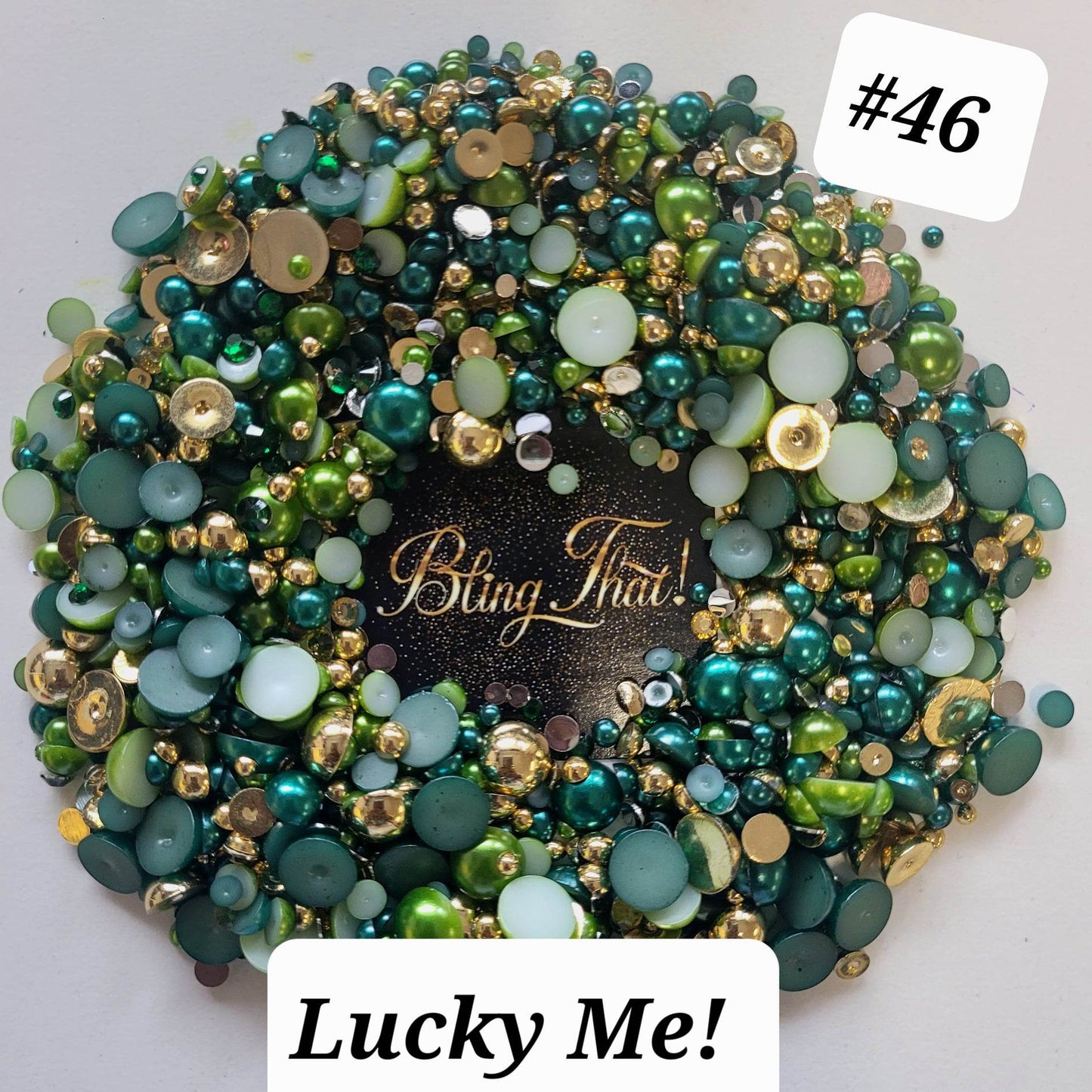 Lucky Me! #46 Pearl Rhinestone Mix