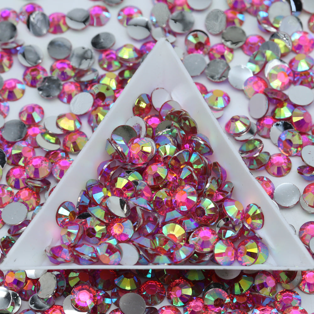 AB Rose Resin Rhinestone