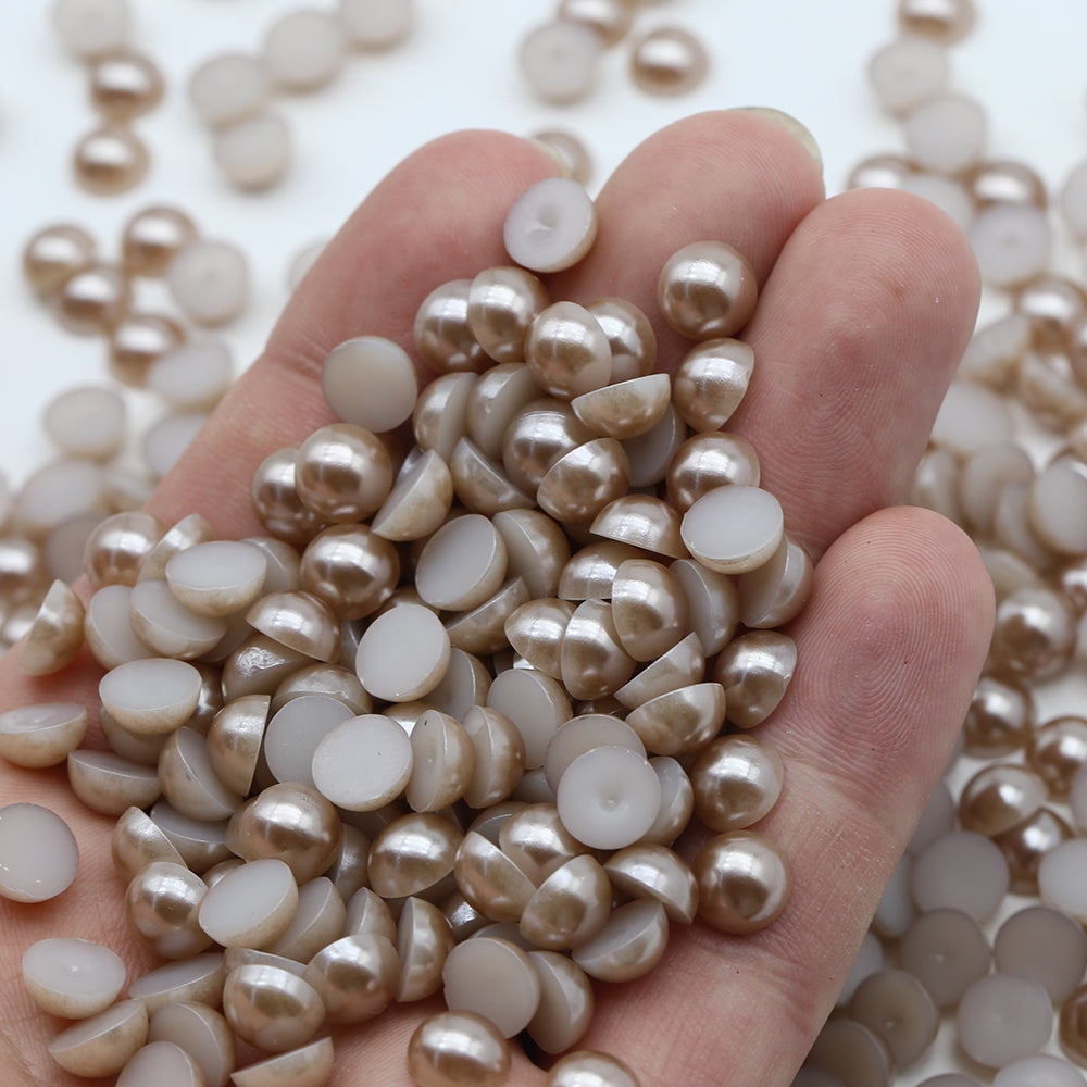 Beachy #37 Pearl Rhinestone Mix