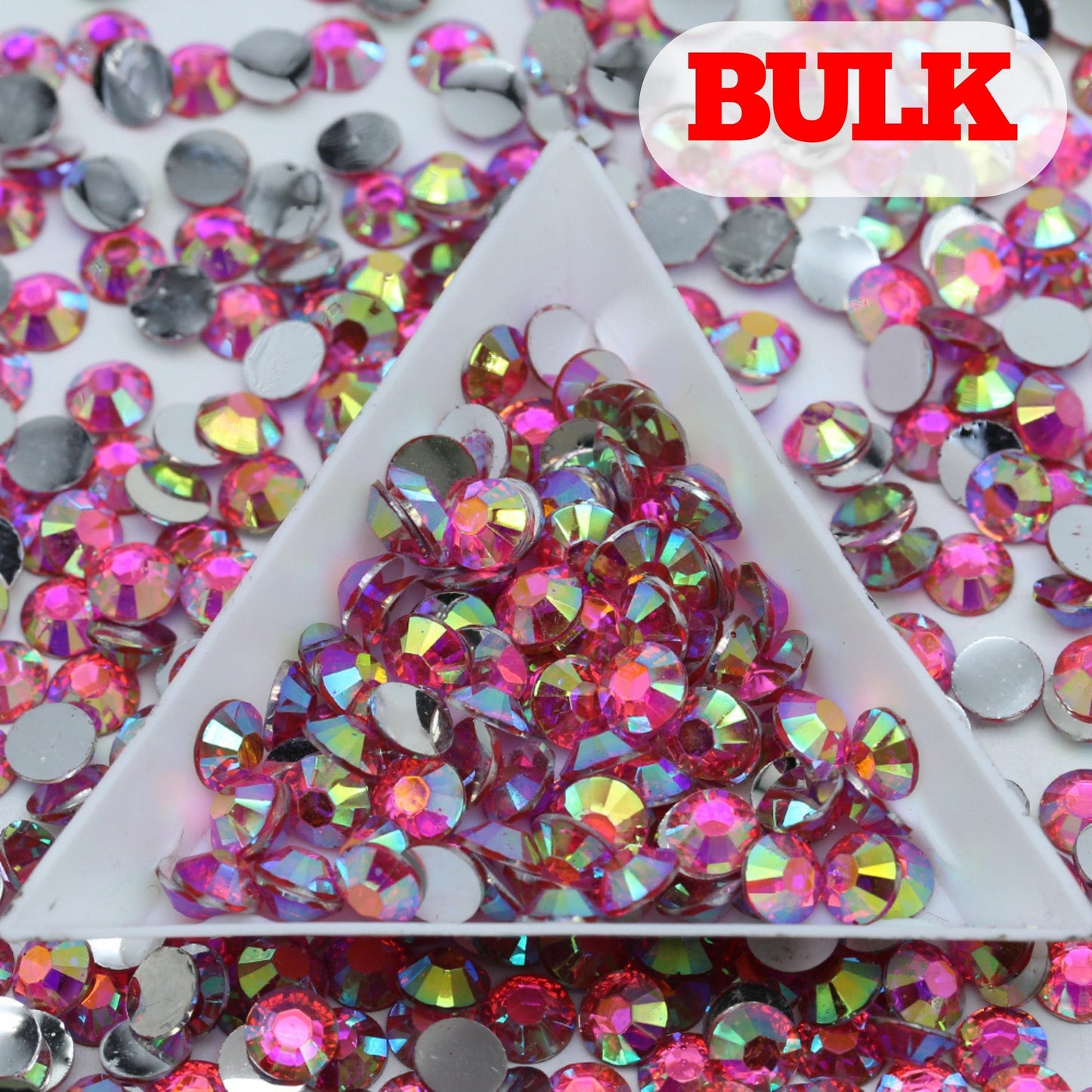 Bling That! AB Resin 2mm / Bulk AB Rose Resin Rhinestone