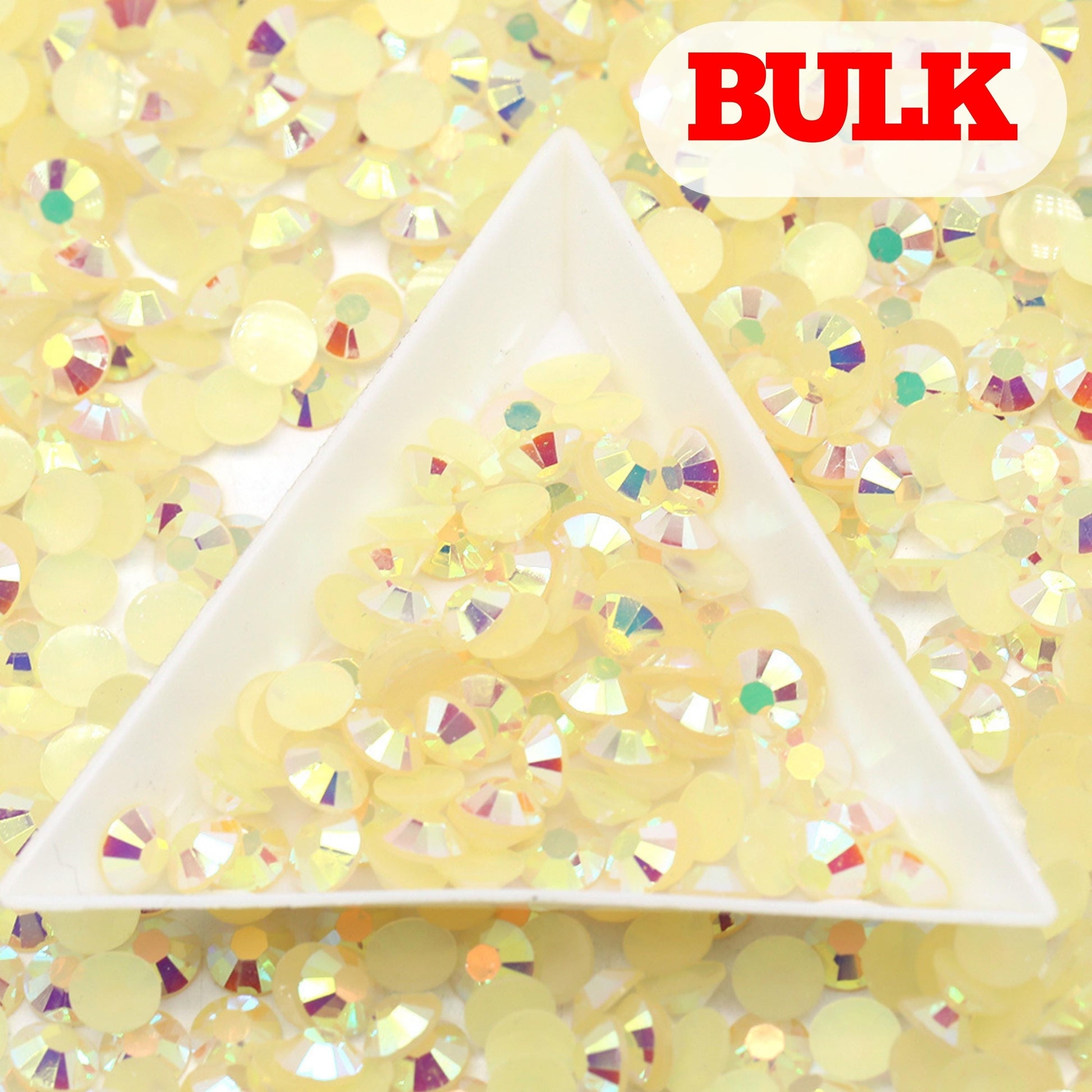 Bling That! Jelly 2mm / Bulk AB Champagne Jelly Rhinestone