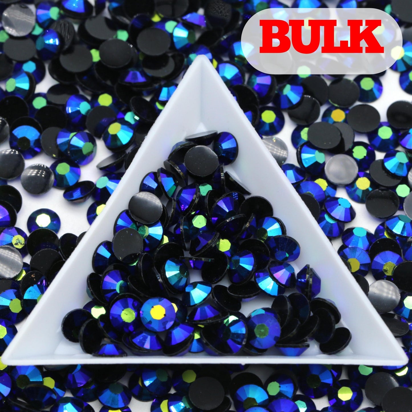 Bling That! Jelly 3mm / Bulk AB Navy Jelly Rhinestone