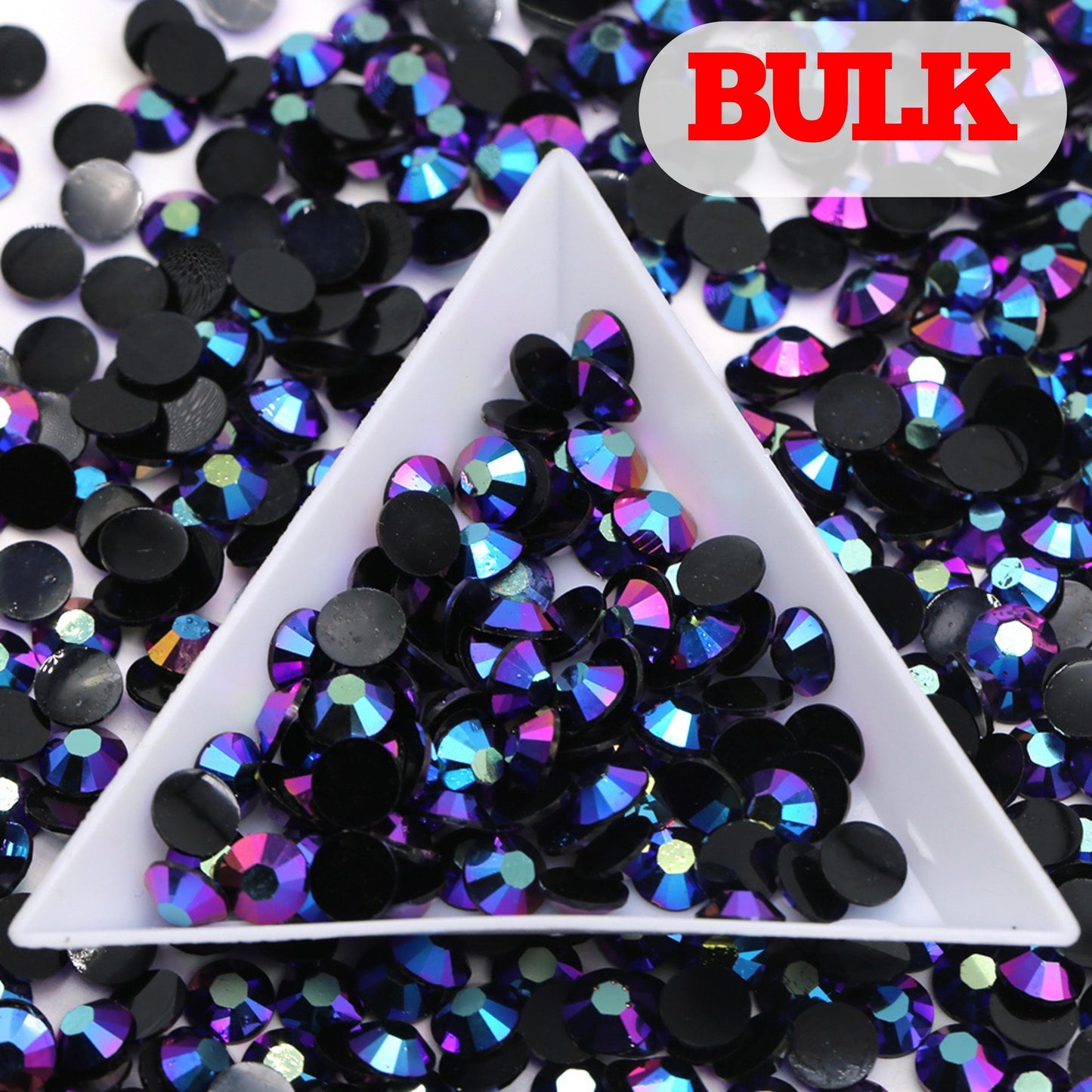 Bling That! Jelly 4mm / Bulk AB Rainbow Jelly Rhinestone