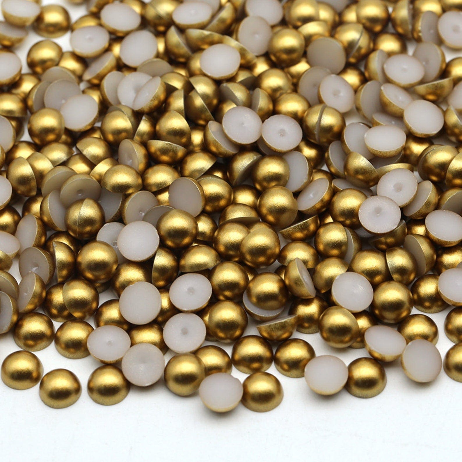 Bling That! Pearl Gold Faux Pearls