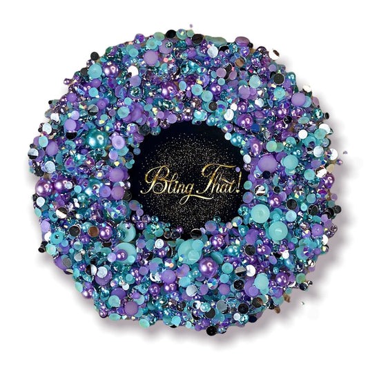 Little Blue Box Domed Flatback Pearls MIX – The Bling Dispensary