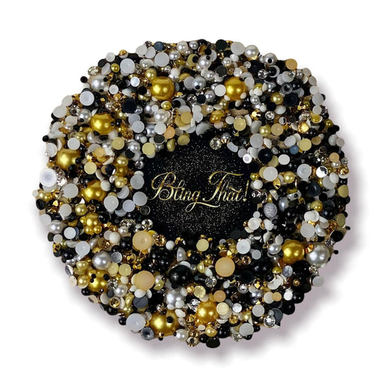 Bling That! Pearl Mix New Years Eve #12 Pearl Rhinestone Mix