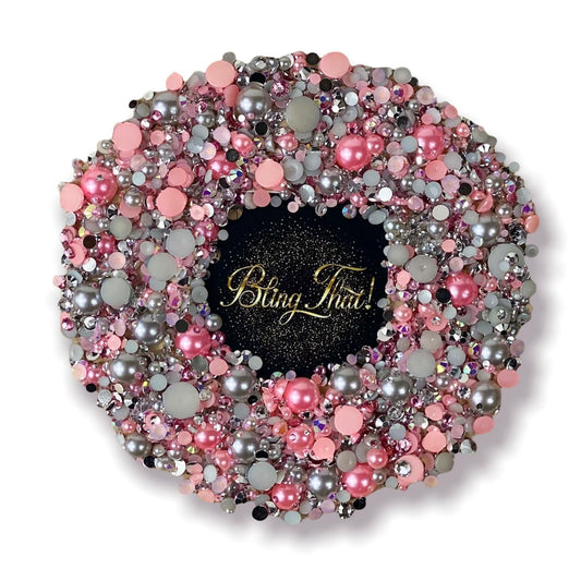 Bling That! Pearl Mix Pink Elephant #20 Pearl Rhinestone Mix