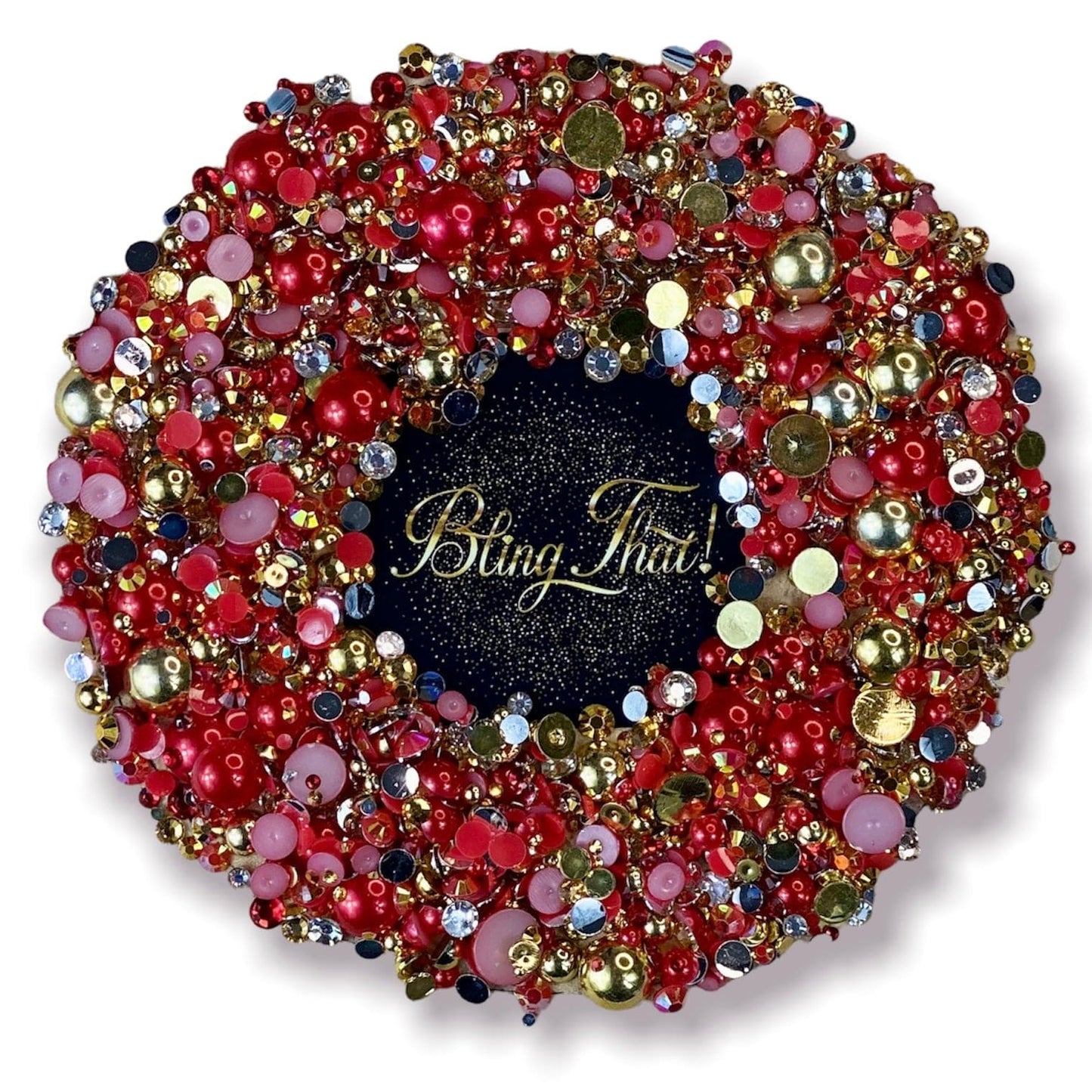 Bling That! Pearl Mix Red Romance #27 Pearl Rhinestone Mix