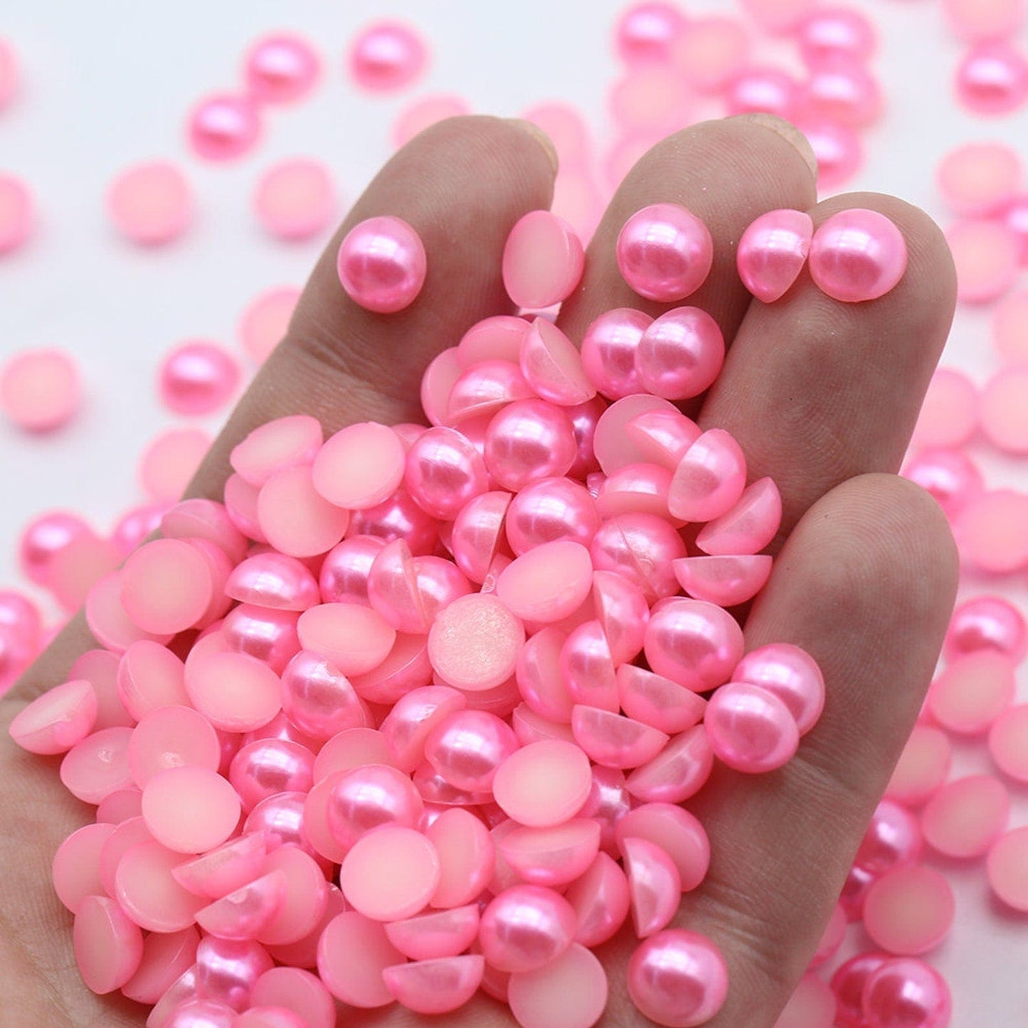 Bling That! Pearl Pink Faux Pearls