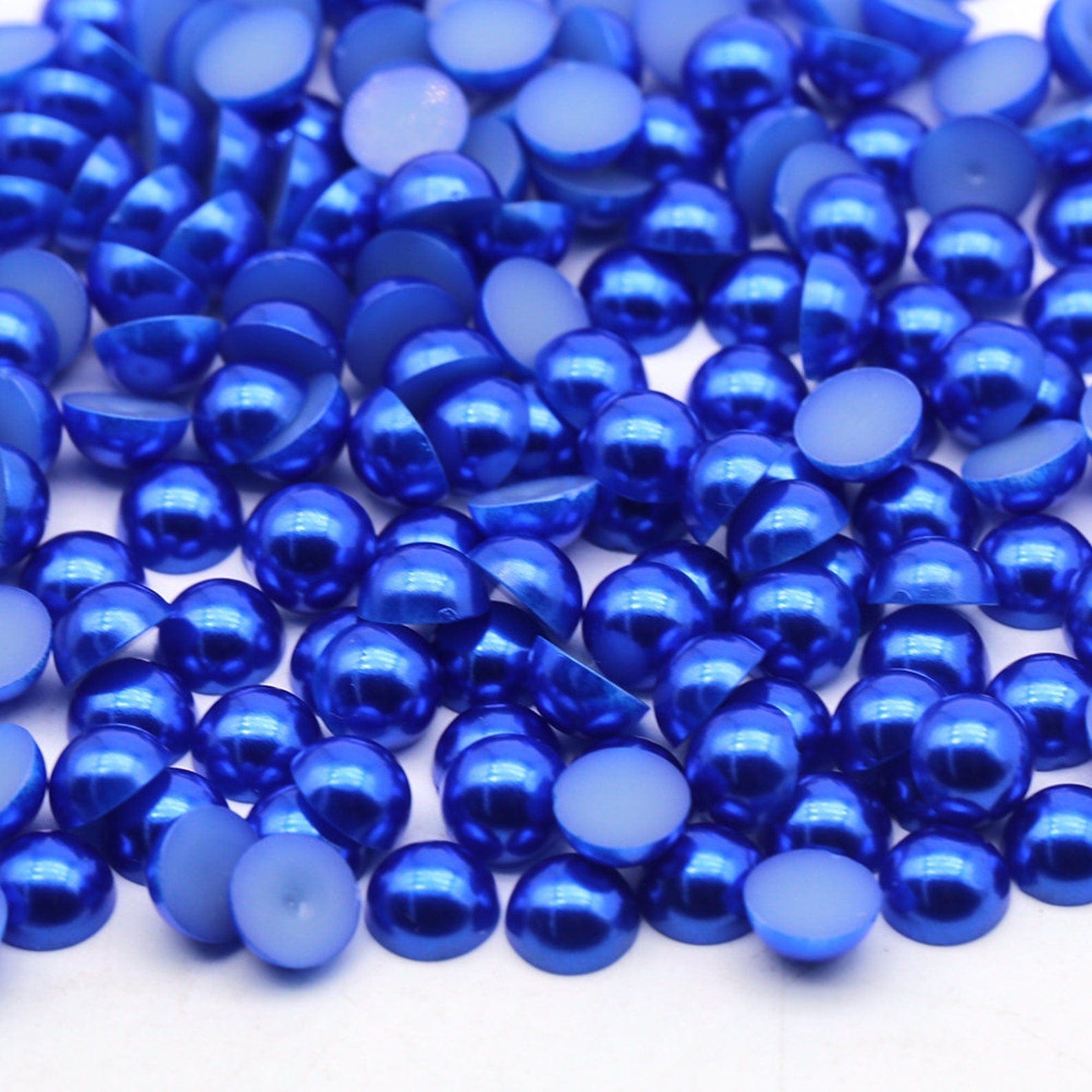 Bling That! Pearl Royal Blue Faux Pearls