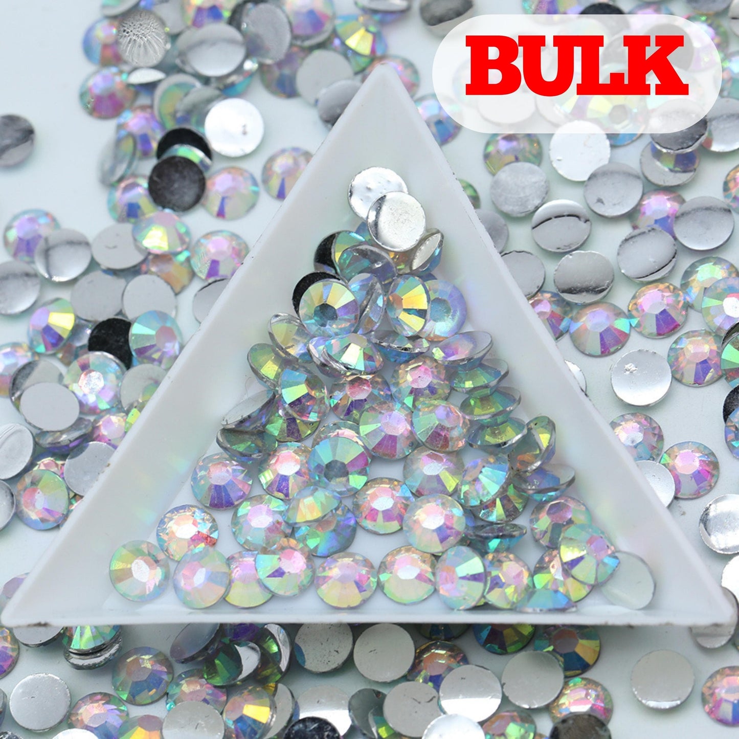 Bling That! Resin 2mm / Bulk AB Crystal Resin Rhinestone