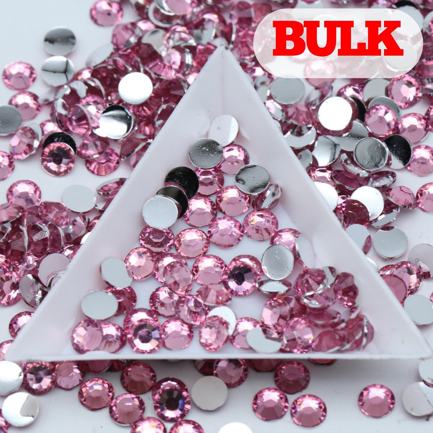 Bling That! Resin 3mm / Bulk Pink Resin Rhinestone