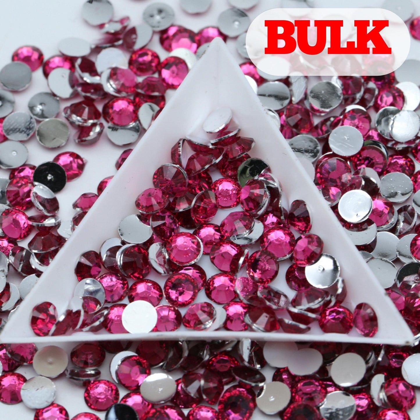 Bling That! Resin 3mm / Bulk Rose Resin Rhinestone