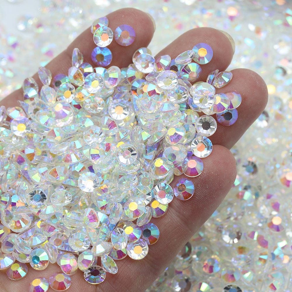 Crystal Clear AB Resin Rhinestones – DecoMuse Boutique