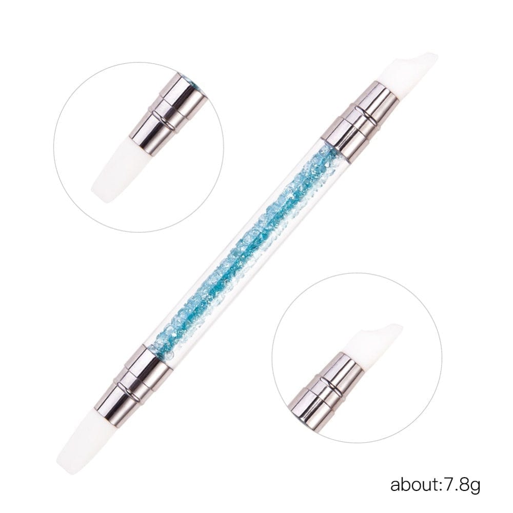 Bling That! Tools Double Head Silicone Nail Art Sculpture Pen Brushes