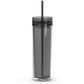 Bling That! Tumblers Maars 16oz Acrylic Skinny Tumbler