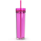 Bling That! Tumblers Maars 16oz Acrylic Skinny Tumbler