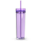 Bling That! Tumblers Maars 16oz Acrylic Skinny Tumbler