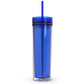 Bling That! Tumblers Maars 16oz Acrylic Skinny Tumbler