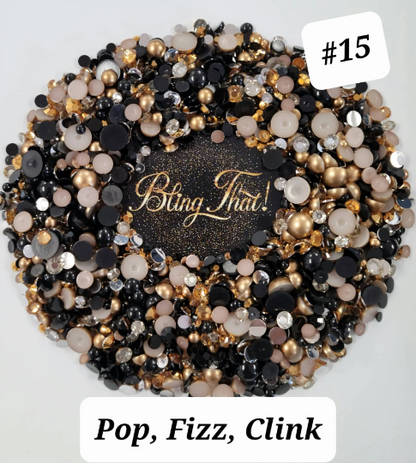 Pop Fizz Clink #15 Pearl Rhinestone Mix